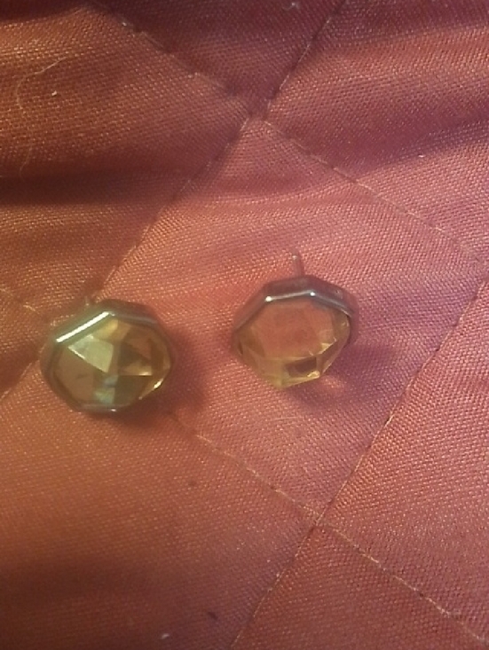 Jewelry - Gold-Tone Faceted Stud Earrings - Women Jewelry